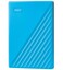 1 ТБ Внешний HDD WD My Passport [WDBYVG0010BBL-WESN] [2.5", USB 3.2 Gen 1 Type-A, голубой]