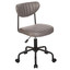 Компьютерное кресло TetChair SLIM серый [замша, до 100 кг]