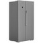 Холодильник Side by Side   Hotpoint HFTS 640 X серый [558 л, внешнее покрытие-эмаль, размораживание - No Frost, дисплей, 91 см х 179 см х 75 см]