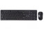 Клавиатура+мышь беспроводная   Delux DLD-1505OGB черный [мембранная, клавиш - 104 шт, USB, кнопок мыши - 3 шт, оптическая светодиодная, USB, Fn]