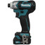 Винтоверт Makita TD111DWAE CXT 12V [патрон - шестигранный (1/4"HEX), 6.35 мм, 3900 уд/мин, скорости - 2 шт, 135 Н·м, 300 об/мин]
