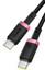Кабель Baseus USB Type-C - USB Type-C красный [форма - круглая, оплетка - нейлоновая, 5 А, 240 Вт, металлический корпус разъемов, 1 шт]
