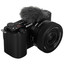 Беззеркальный фотоаппарат Sony Alpha ZV-E10 kit E PZ 16-50mm F3.5-5.6 OSS II черный [с объективом, кроп, 24.2 Мп, фото: 6000x4000 пикс, до 11 кадр./сек, видео 4K, дисплей поворотный, Bluetooth]