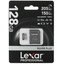Карта памяти Lexar Professional Silver Plus microSDXC 128 ГБ [LMSSIPL128G-BNANC] [A2, UHS Class 3, Video Class 30, запись - 150 Мбайт/сек, чтение - 205 Мбайт/сек]