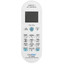 Пульт ДУ для кондиционера ClickPdu CLICKPDU K-1303E KT-E08 [универсальный, питание - AAA x 2 шт, белый]
