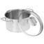 Кастрюля OneTwo Amber O3SC059 3.6 л 20 см серебристый [серебристый, корпус - нержавеющая сталь, индукция, внутреннее покрытие - без покрытия]