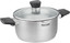Кастрюля Rondell Strike Grey Ultra RDS-1949 4.8 л 24 см серебристый [серебристый, корпус - нержавеющая сталь, индукция, внутреннее покрытие - без покрытия]