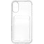 Накладка  Aceline Pocket для Apple iPhone 17 прозрачный [ТПУ, карман для карт]