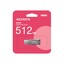 Память USB Flash 512 ГБ ADATA UV350 [AUV350-512G-RBK] [USB 3.2 Gen 1/USB Type-A, до 100 Мбайт/сек, монолит, металл]