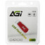 Память USB Flash 16 ГБ Agi UP138 [AGI016GARUP138-RT] [USB 2.0/USB Type-A, до 20 Мбайт/сек, без колпачка, монолит, пластик]