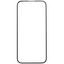 Защитное стекло Aceline для экрана Apple iPhone 16 [2.5D, олеофобное покрытие, цвет рамки - черный, в комплекте: 1 шт]