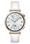 Смарт-часы HUAWEI WATCH GT 5 18 mm [корпус - золотистый, ремешок - белый, 1.32", AMOLED, 466x466, IP68, Bluetooth, NFC, для Android 8.0 и выше, iOS 13 и выше]