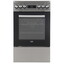 Электрическая плита Beko FSM57300GX серебристый [поверхность - стеклокерамика, конфорок - 4 шт, духовка - 55 л, гриль, 85 см x 50 см x 60 см]