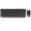 Клавиатура+мышь  проводная  Lenovo 300 USB Combo черный [мембранная, USBоптическая светодиодная, USB, Fn]