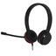Проводные наушники Jabra EVOLVE 20 SE Stereo MS  черный 2021 [накладные, проводной, кабель - 1.2 м, 150 Гц - 7000 Гц, 32Ω]