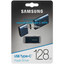 Память OTG USB Flash 128 ГБ Samsung Type-C [MUF-128DA/APC] [USB 3.2 Gen 1/USB Type-C, до 400 Мбайт/сек, монолит с колпачком, пластик]
