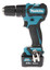 Дрель-шуруповерт Makita HP332DWME CXT 12V [2 АКБ, бесщеточный, ударный (удар поступательный, осевой), быстрозажимной, 35 Н·м, Li-Ion, 4 А*ч, кейс, 1.3 кг]