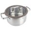 Кастрюля Taller Experience TR-17352 2.1 л 18 см серебристый [серебристый, корпус - нержавеющая сталь, индукция, внутреннее покрытие - нержавеющая сталь]
