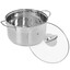 Кастрюля Webber Premium BE-349/2 4.8 л 22 см серебристый [серебристый, корпус - нержавеющая сталь, индукция]