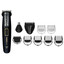 Триммер BaByliss MT728E синий/черный [длина стрижки до 8 мм, установок длины - 10, насадок - 10 шт, питание - от аккумулятора]