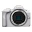 Беззеркальный фотоаппарат Canon EOS R50 Body белый [без объектива, кроп, 24.2 Мп, фото: 6000x4000 пикс, до 15 кадр./сек, видео 4K, дисплей поворотный, Bluetooth, GPS, Wi-Fi]