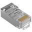 Коннектор RJ45  Aceline RJ45 8P8C [сеть и коммутация, категория 5e, экранированный, 100 шт]