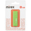 Память USB Flash 8 ГБ Mirex LINE GREEN [13600-FMULGN08] [USB 2.0/USB Type-A, до 36 Мбайт/сек, монолит с колпачком, металл]