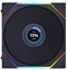 Реверсный вентилятор LIAN LI UNI FAN TL WIRELESS LCD 140 [G99.14RTLLCD1W1B.R0] черный [144 x 140 мм, 7 pin (LIAN LI), 350 об/мин - 1600 об/мин,  - 29.4 дБ, в комплекте - 1]