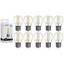 Комплект филаментных ламп Gauss Filament Elementary 52228 [E27, 8 Вт, 540 лм, 4100 K, 190-240 В, в комплекте: 10 шт]