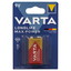 Батарейка Varta Longlife Max Power крона (6LR61/6F22/CR-9V) [щелочная (LR), 9 В, 1 шт]
