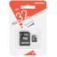 Карта памяти Smartbuy microSDHC 32 ГБ [SB32GBSDCL10-01LE] [Class 10, запись - 20 Мбайт/сек, чтение - 70 Мбайт/сек]