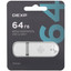 Память USB Flash 64 ГБ DEXP PW3264 [USB 3.2 Gen 1/USB Type-A, до 100 Мбайт/сек, монолит с колпачком, пластик]