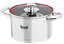 Кастрюля Krauff Prime Chef 26-238-039 2.7 л 18 см серебристый [серебристый, корпус - нержавеющая сталь, индукция, внутреннее покрытие - нержавеющая сталь]