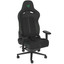 Компьютерное кресло Razer Enki X черный [ткань, экокожа, до 136 кг, подголовник, подлокотники - 2D]