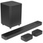 Саундбар JBL BAR 1000 PRO черный [7.1.4, 880 Вт, 3D, AirPlay, Bluetooth, Wi-Fi, HDMI, ширина панели - 884 мм]