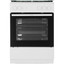 Газовая плита Gorenje GG6A10WJ белый [конфорок - 4 шт, духовка - 72 л, электроподжиг, газ-контроль панели, стальные решетки, 60 см x 85 см x 60 см]