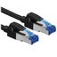 Патч-корд Ugreen NW153 [круглый, F/FTP, RJ-45, Cat. 8, длина - 5 м, внешняя изоляция - PVC (ПВХ), нейлон]