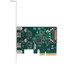Контроллер ESPADA PCIeUASM1142 [подключение: PCI-E x4, разъемы: 2 x USB 3.2 Gen 2 Type-C]