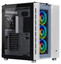 Корпус Corsair Crystal Series 680X RGB [CC-9011169-CN] белый [Mid-Tower, E-ATX, Micro-ATX, Mini-ITX, Standard-ATX, USB 3.2 Gen 1 Type-A, USB 3.2 Gen 2 Type-C, RGB вентиляторы, 4 x 120 мм]