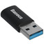 Переходник Baseus USB Type-C - USB Type-A черный [USB 3.2 Gen 2, OTG, форма - плоская, металлический корпус разъемов, 1 шт]