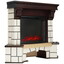 Каминокомплект RealFlame Stone Corner new 25/25.5 + Evrika 25.5 LED [2000 Вт, управление - дистанционное, электронное, регулировка мощности, пульт ДУ]