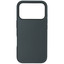 Накладка  KEYRON Silicone Origin для Apple iPhone 17 Pro черный [ТПУ]