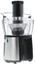 Соковыжималка электрическая Moulinex Juice Express JU550D10 серебристый [800 Вт, центробежная, скоростей - 2 шт, резервуар для сока - 2000 мл, корпус - металл]