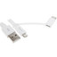 Кабель HUAWEI micro USB-B, USB Type-C - USB Type-A белый 1.5 м [форма - плоская, оплетка - ПВХ, 2 А, 1 шт]