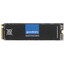 256 ГБ M.2 NVMe накопитель Goodram PX500 [SSDPR-PX500-256-80] [PCIe 3.0 x4, чтение - 1850 Мбайт/сек, запись - 950 Мбайт/сек, 3 бит TLC, NVM Express, TBW - 170 ТБ]