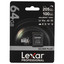 Карта памяти Lexar Professional Silver Plus microSDXC 64 ГБ [LMSSIPL064G-BNANG] [A2, Class 10, UHS Class 3, Video Class 30, запись - 100 Мбайт/сек, чтение - 205 Мбайт/сек]