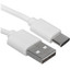 Кабель Aceline USB Type-C - USB Type-A белый [USB 2.0, форма - круглая, оплетка - ПВХ, 2 А, 1 шт]