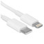 Кабель DEXP Lightning 8-pin - USB Type-C белый [USB 2.0, форма - круглая, оплетка - нейлоновая, 3 А, 30 Вт, 1 шт]