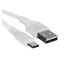 Кабель Hoco USB Type-C - USB Type-A белый [USB 2.0, форма - круглая, оплетка - ПВХ, 3 А, 1 шт]