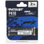 2000 ГБ M.2 NVMe накопитель Patriot P410 [P410P2TBM28H] [PCIe 4.0 x4, чтение - 5000 Мбайт/сек, запись - 4500 Мбайт/сек, NVM Express, TBW - 640 ТБ]